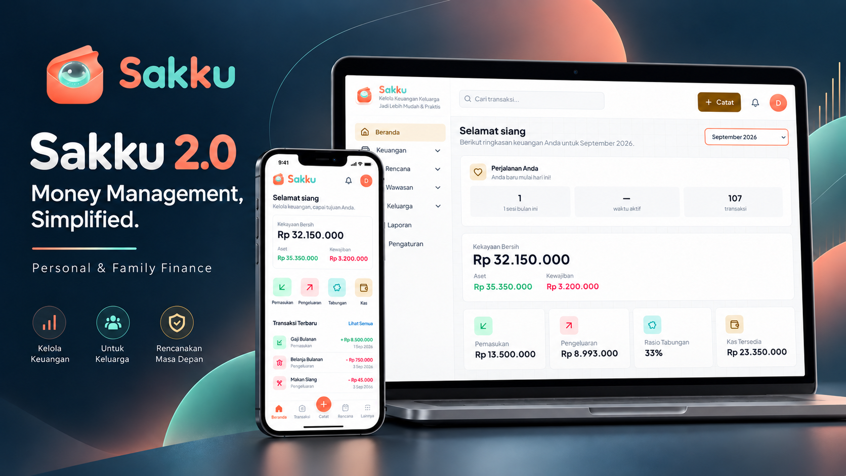 Sakku 2.0 — Personal & Household Finance